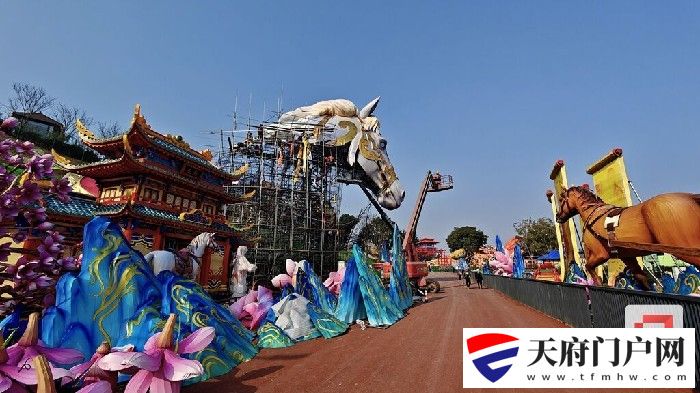 自贡灯会“马年主角”这样诞生